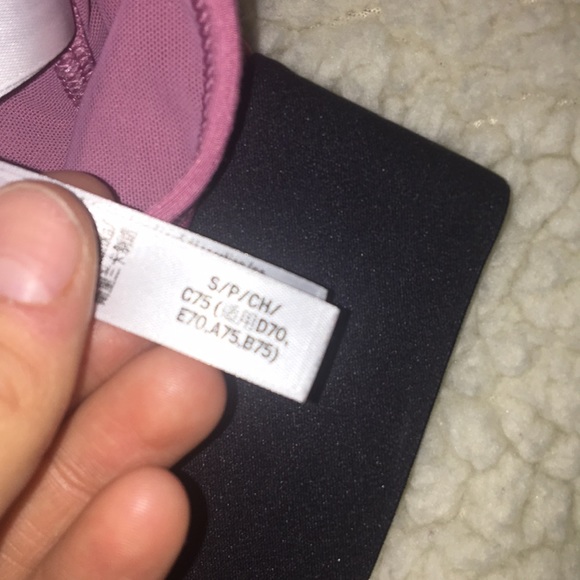 Pink Racerback Sports Bra - Picture 3 of 3